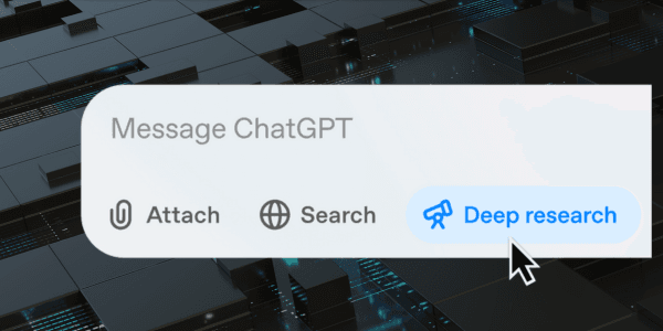 ChatGPT deep research: AI that conducts independent research